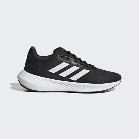 Adidas Runfalcon 3.0 W [HP7556] 女 慢跑鞋 運動 休閒 跑鞋 透氣 緩震 舒適 黑 白