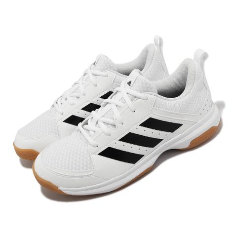 adidas 愛迪達 羽球鞋 Ligra 7 W 女鞋 白 黑 桌球鞋 室內運動 基本款 緩衝 FZ4660