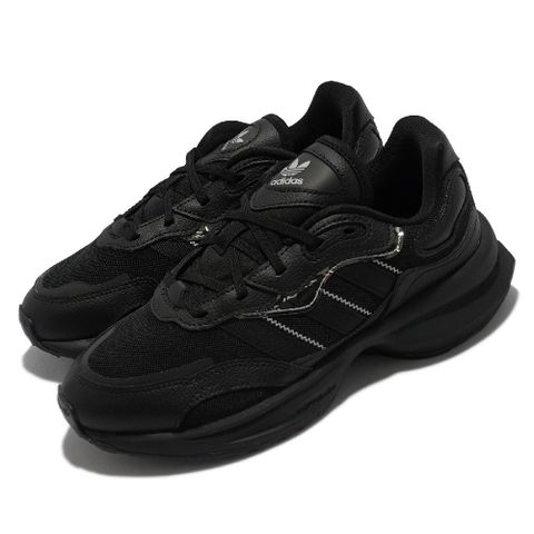 adidas 愛迪達 休閒鞋 Zentic W 黑 全黑 女鞋 微增高 老爹鞋 愛迪達 復古 GX0417