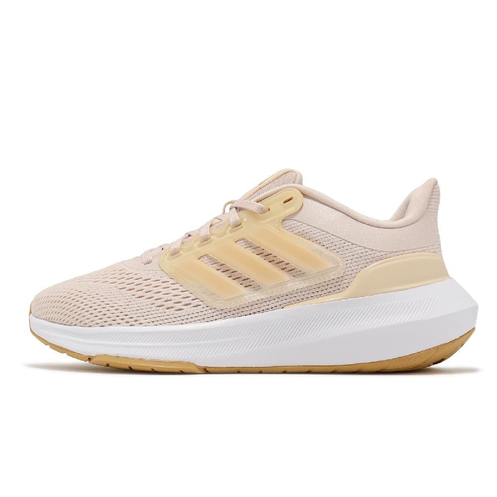 adidas 愛迪達   慢跑鞋 Ultrabounce W 女鞋 米白 黃 緩震 輕量 路跑 運動鞋 IE0727