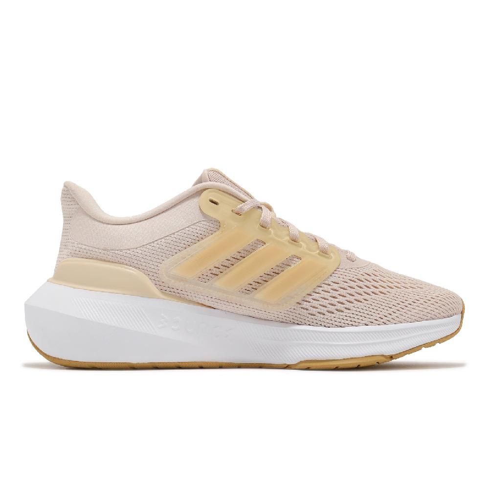 adidas 愛迪達   慢跑鞋 Ultrabounce W 女鞋 米白 黃 緩震 輕量 路跑 運動鞋 IE0727