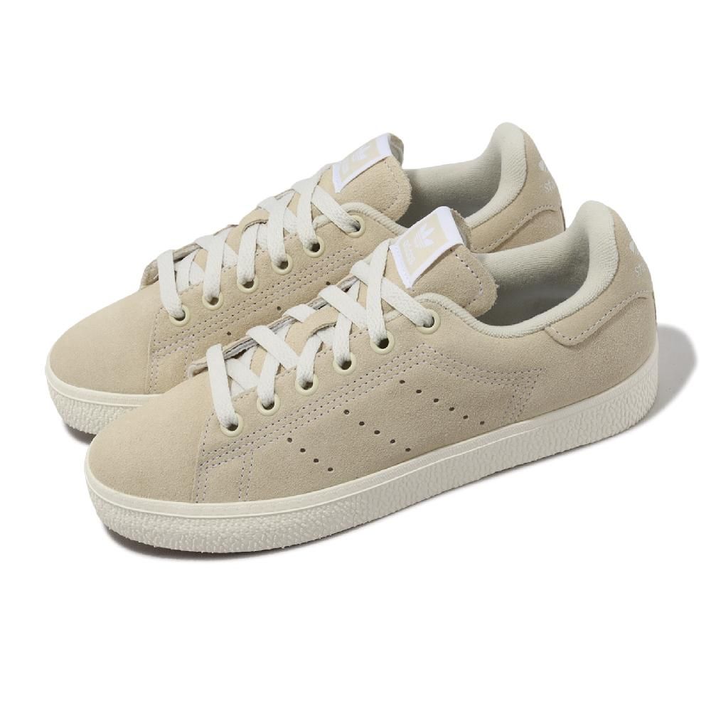 ADIDAS 愛迪達   休閒鞋 Stan Smith CS W 女鞋 米白 卡其 麂皮 復古 經典 IG0344