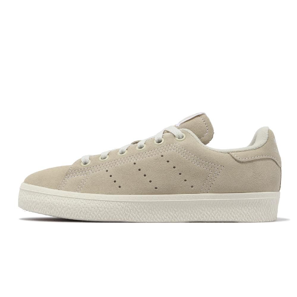 ADIDAS 愛迪達   休閒鞋 Stan Smith CS W 女鞋 米白 卡其 麂皮 復古 經典 IG0344