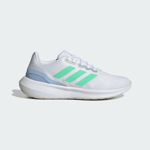 ADIDAS 愛迪達 Runfalcon 3.0 W [HP7561] 女 慢跑鞋 運動 休閒 跑鞋 透氣 緩震 基本款 白綠