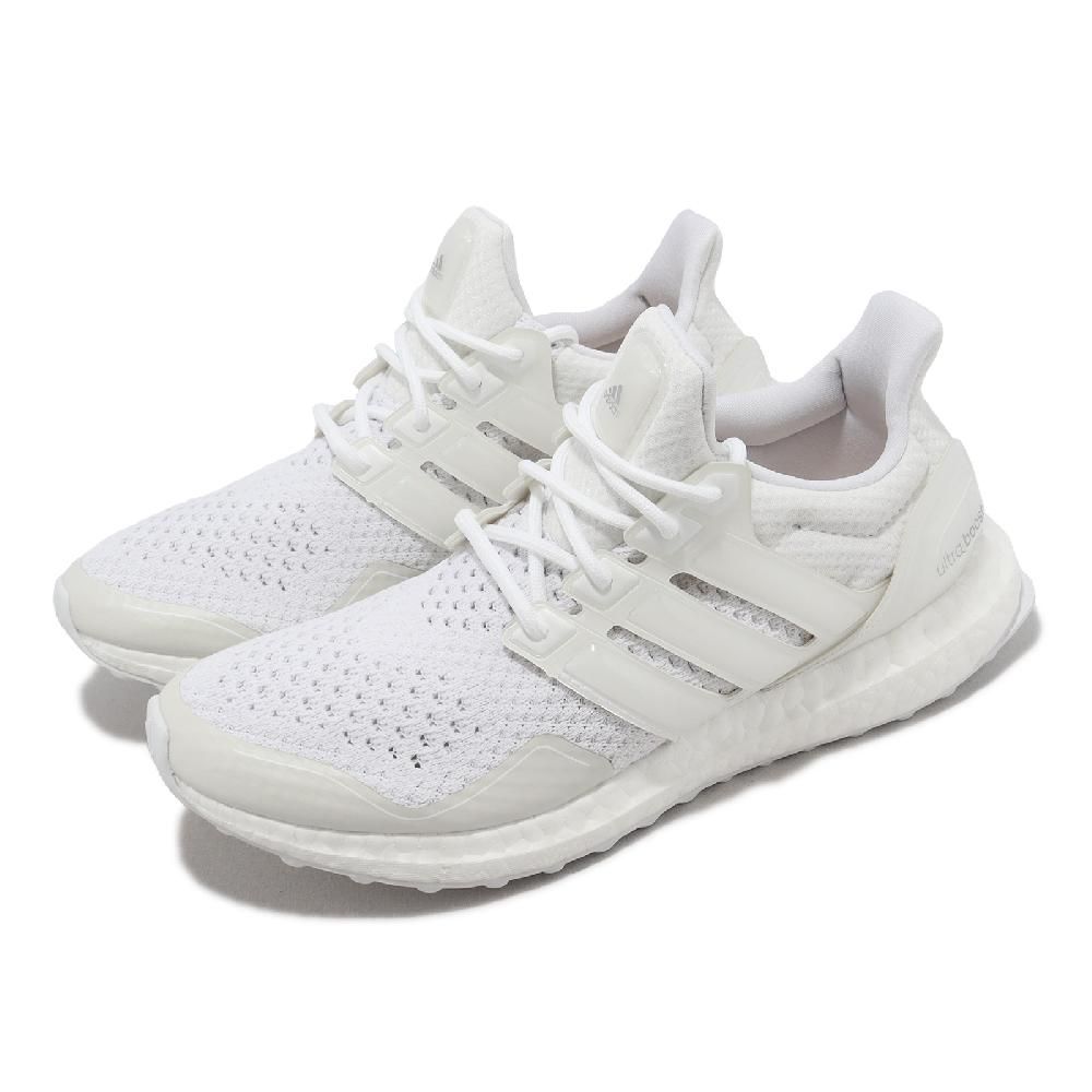 ADIDAS 愛迪達   慢跑鞋 Ultraboost 1.0 W 女鞋 白 全白 緩震 馬牌輪胎大底 Boost 運動鞋 ID9632