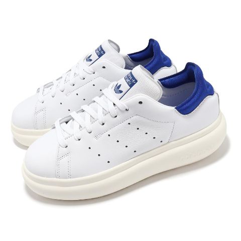 ADIDAS 愛迪達 休閒鞋 Stan Smith PF W 女鞋 白 藍 厚底 增高 史密斯 三葉草 IE0451