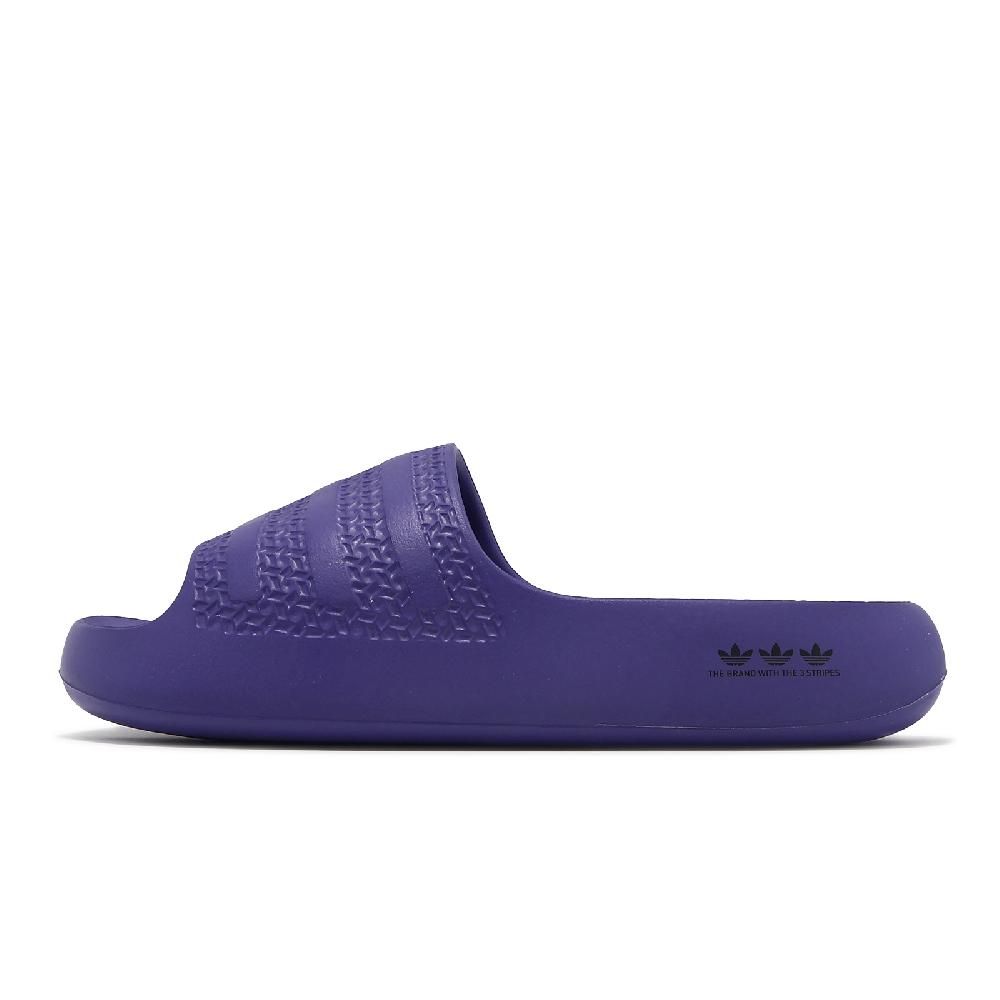 ADIDAS 愛迪達   涼拖鞋 Adilette Ayoon W 女鞋 紫 一體式 休閒鞋 拖鞋 IE5619