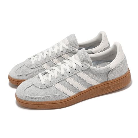 ADIDAS 愛迪達 休閒鞋 Handball Spezial W 女鞋 灰 白 麂皮 復古 膠底 IF6491