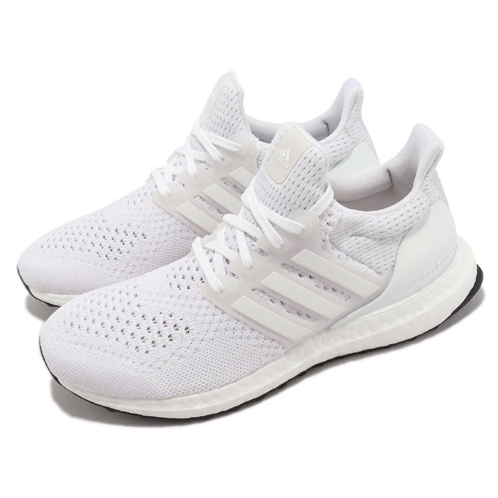 ADIDAS 愛迪達  慢跑鞋 Ultraboost 1.0 W 女鞋 白 全白 緩震 襪套式 運動鞋  HQ4207