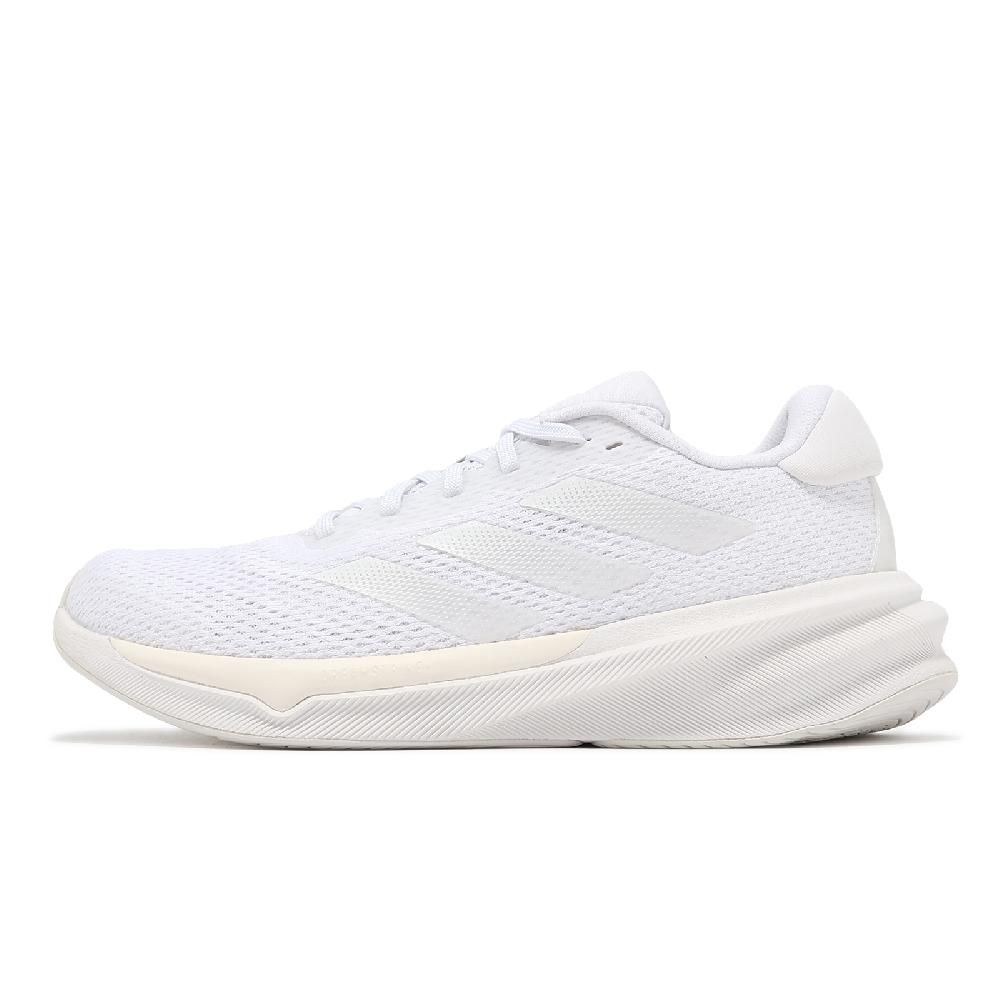 adidas 愛迪達   慢跑鞋 Supernova Stride W 女鞋 白 透氣 回彈 輕量 運動鞋 IG8293
