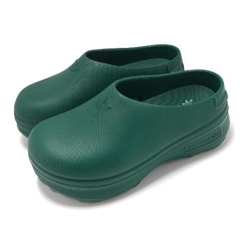 adidas 愛迪達 穆勒鞋 Adifom Stan Mule W 女鞋 綠 厚底 休閒鞋 愛迪達 IE0481