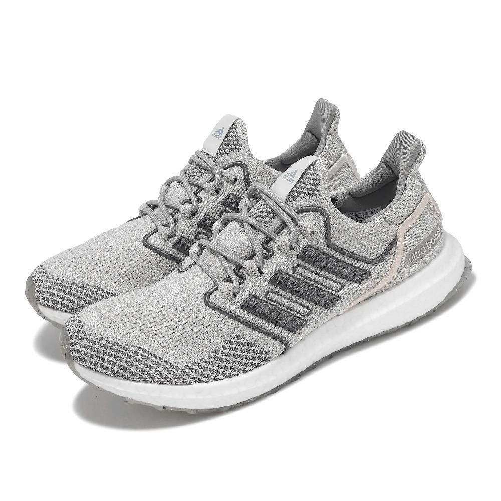 ADIDAS 愛迪達   慢跑鞋 Ultraboost 1.0 LCFP W 女鞋 灰 粉 緩衝 襪套 運動鞋 IF5275