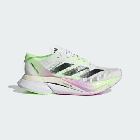 ADIDAS 愛迪達 Adizero Boston 12 W IG3328 女 慢跑鞋 運動 路跑 中長距離 馬牌底 白綠紫