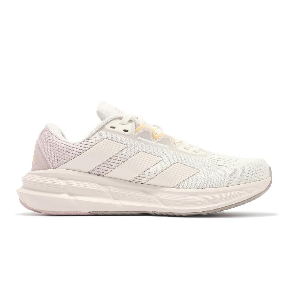 ADIDAS 愛迪達   慢跑鞋 Questar 3 W 女鞋 米白 粉 緩衝 透氣 運動鞋 ID8741