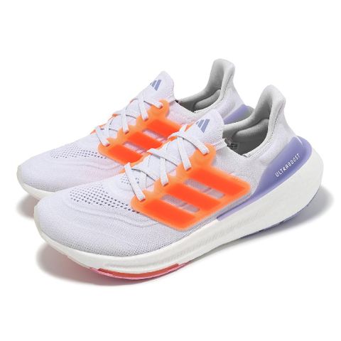 ADIDAS 愛迪達 慢跑鞋 Ultraboost Light W 女鞋 紫 橘 襪套 緩衝 Boost 運動鞋 HQ6354