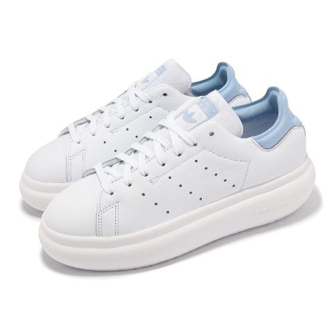 ADIDAS 愛迪達 休閒鞋 Stan Smith PF W 女鞋 白 藍 厚底 增高 史密斯 小白鞋 IF7011