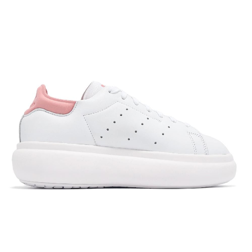 ADIDAS 愛迪達   休閒鞋 Stan Smith PF W 女鞋 白 粉 厚底 增高 史密斯 小白鞋 IF7013