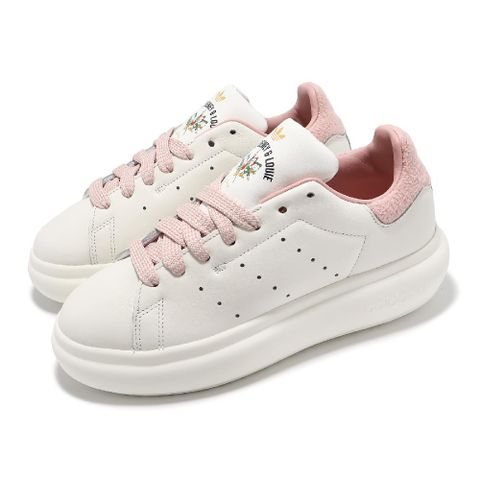 ADIDAS 愛迪達 休閒鞋 Stan Smith PF W 女鞋 米白 粉紅 唐老鴨姪子 迪士尼 聯名 史密斯 JR5454