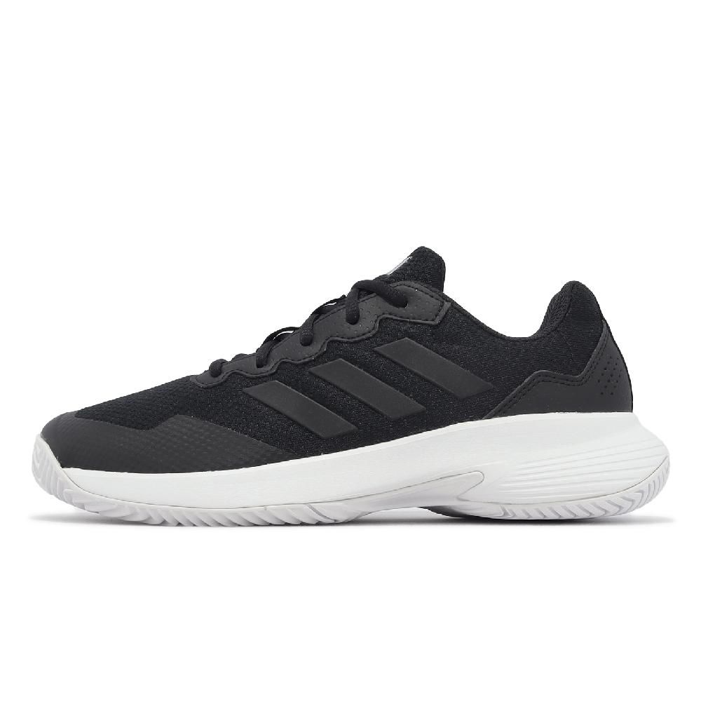 ADIDAS 愛迪達   網球鞋 GameCourt 2 W 女鞋 黑 白 運動鞋 ID1494