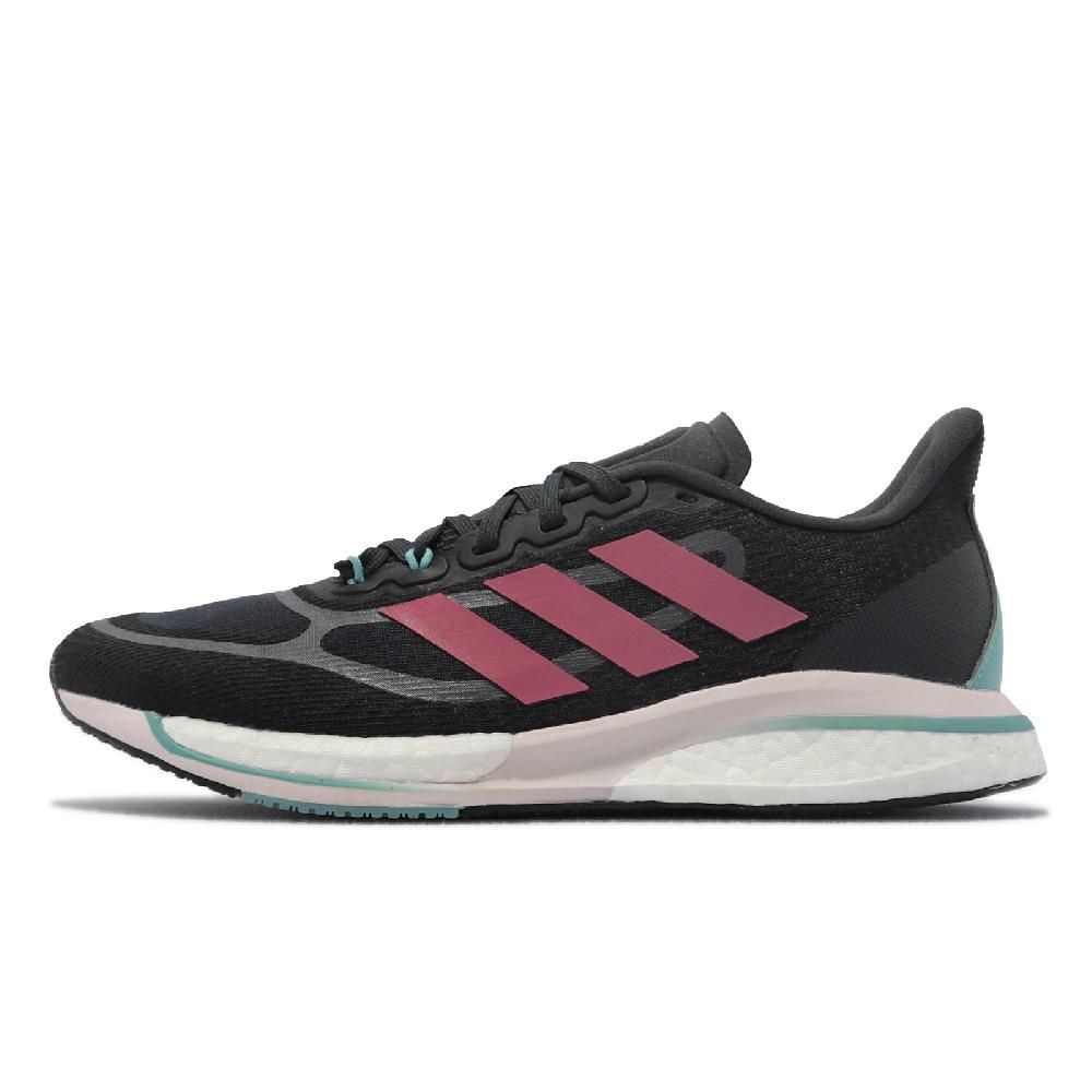 ADIDAS 愛迪達   慢跑鞋 Supernova W 女鞋 黑 粉 緩震 路跑 反光 運動鞋 S42720