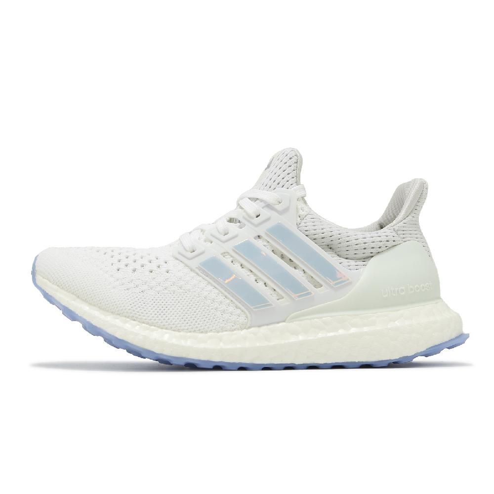 ADIDAS 愛迪達 慢跑鞋 Ultraboost 1.0 W 女鞋 白 藍 銀 緩衝 BOOST 襪套 運動鞋 JH6582