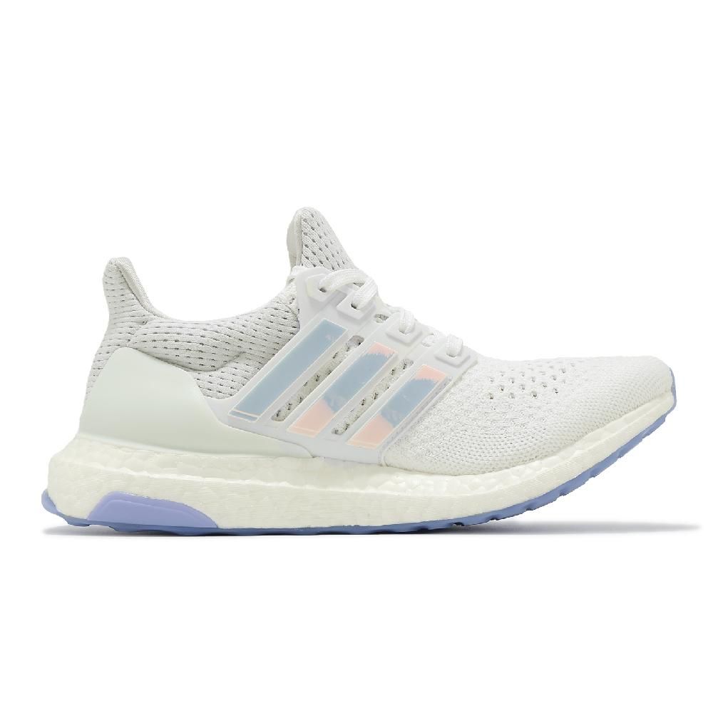 ADIDAS 愛迪達 慢跑鞋 Ultraboost 1.0 W 女鞋 白 藍 銀 緩衝 BOOST 襪套 運動鞋 JH6582