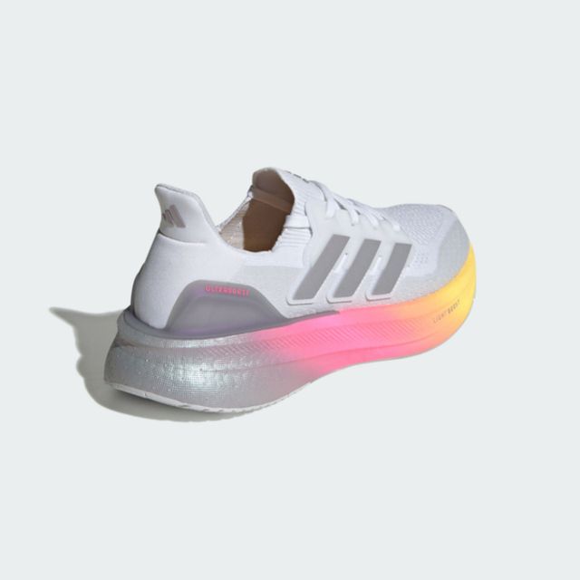 ADIDAS 愛迪達  Ultraboost 5 W [ID8840] 女 慢跑鞋 運動 路跑 緩震 抗扭 耐磨 漸層 白粉