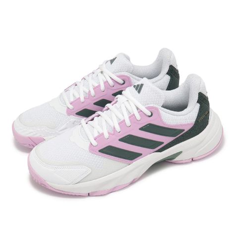 ADIDAS 愛迪達 adidas 愛迪達 網球鞋 CourtJam Control 3 W 女鞋 粉紅 灰黑 緩震 運動鞋 ID2459