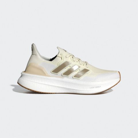 ADIDAS 愛迪達 Adidas Ultraboost 5 W [ID8852] 女 慢跑鞋 運動 路跑 緩震 抗扭 耐磨 米黃 金