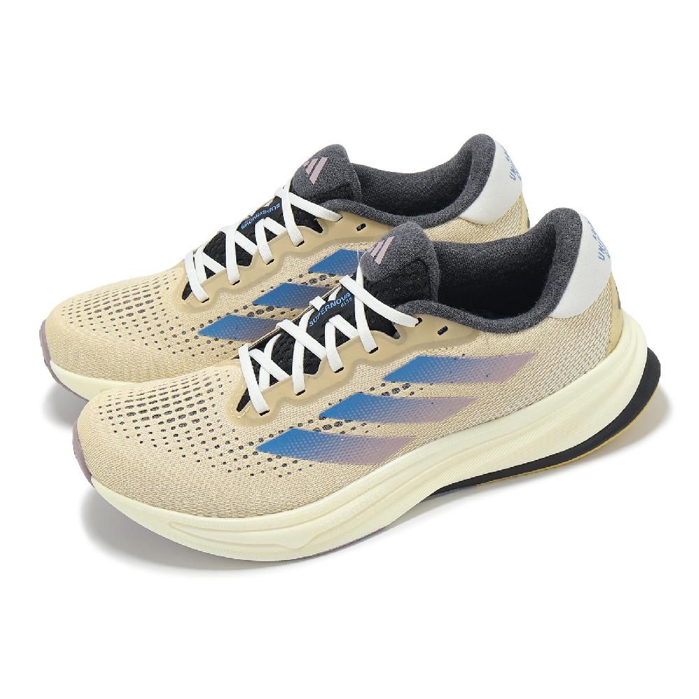 ADIDAS 愛迪達 adidas 愛迪達 慢跑鞋 Supernova Rise MFTP W 女鞋 米白 藍 透氣 運動鞋 IG8332