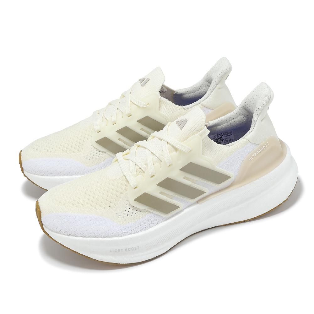 ADIDAS 愛迪達 adidas 愛迪達 慢跑鞋 Ultraboost 5 W 女鞋 米白 玫瑰金 輪胎大底 襪套 運動鞋 ID8852