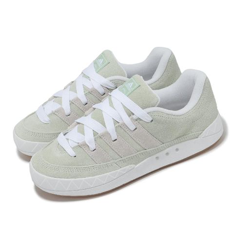 ADIDAS 愛迪達 adidas 愛迪達 休閒鞋 Adimatic W 女鞋 灰綠 白 麂皮 膠底 復古 滑板鞋 IG1995