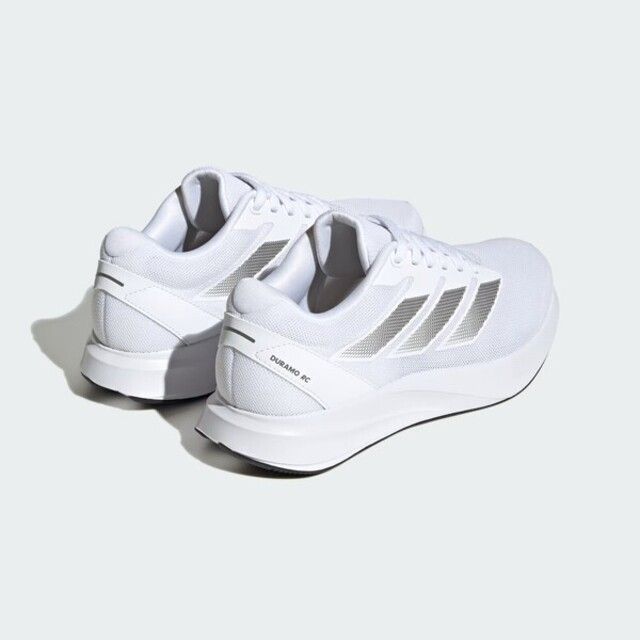 ADIDAS 愛迪達 Adidas Duramo RC W [ID2707] 女 慢跑鞋 運動 訓練 透氣 緩震 愛迪達 白灰