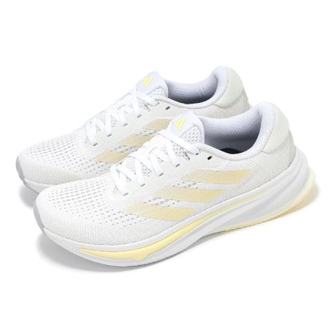 ADIDAS 愛迪達 adidas 愛迪達 慢跑鞋 Supernova Rise W 女鞋 白 黃 透氣 輕量 運動鞋 ID3593