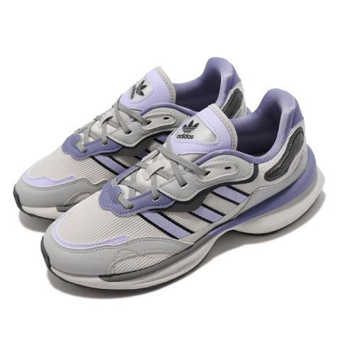 ADIDAS 愛迪達 adidas 愛迪達 休閒鞋 Zentic W 女鞋 灰 紫 避震 環保理念 運動鞋 GX0423