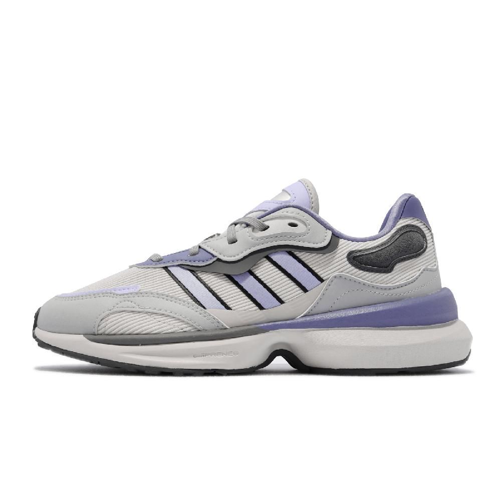 ADIDAS 愛迪達 adidas 愛迪達 休閒鞋 Zentic W 女鞋 灰 紫 避震 環保理念 運動鞋 GX0423