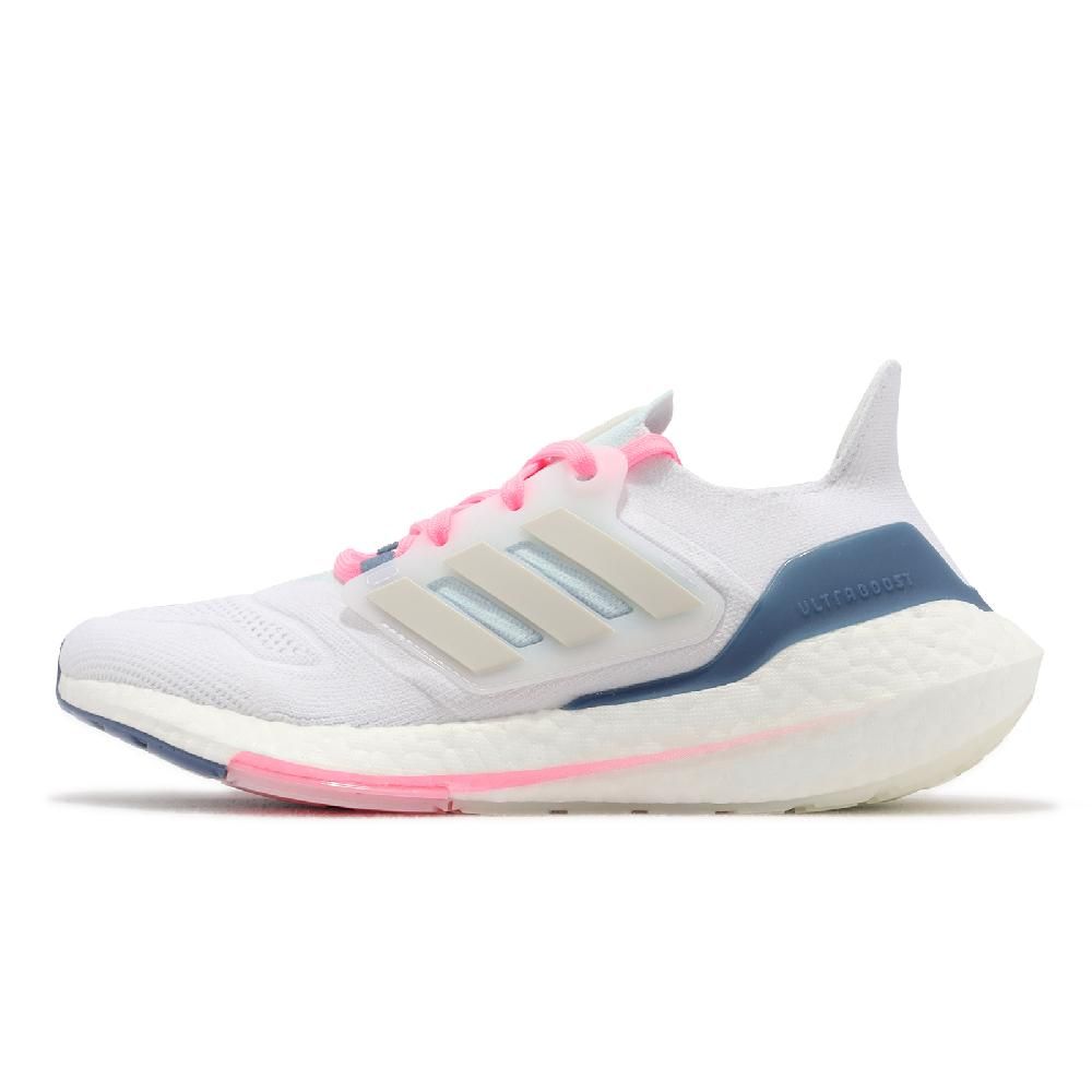 ADIDAS 愛迪達 adidas 愛迪達 慢跑鞋 Ultraboost 22 W 女鞋 白 粉紅 藍 緩震 路跑 運動鞋  GX5929