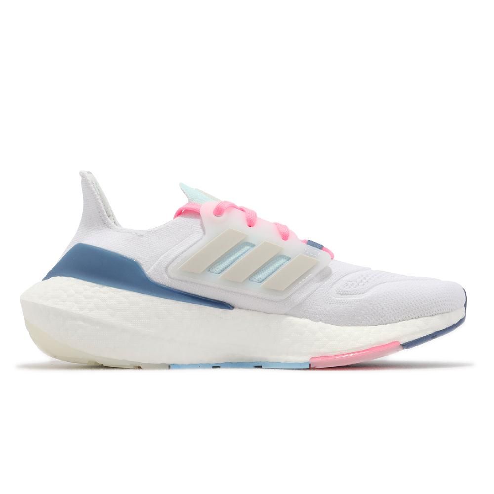 ADIDAS 愛迪達 adidas 愛迪達 慢跑鞋 Ultraboost 22 W 女鞋 白 粉紅 藍 緩震 路跑 運動鞋  GX5929