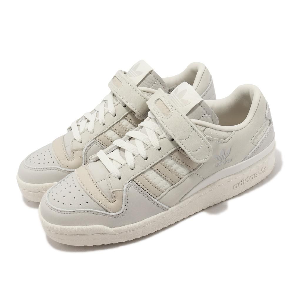 ADIDAS 愛迪達 adidas 愛迪達 休閒鞋 Forum 84 Low W 女鞋 白 灰 復古 魔鬼氈 三葉草 HQ6942