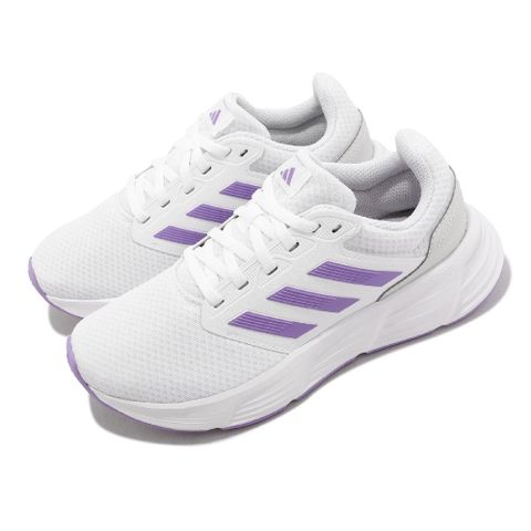 ADIDAS 愛迪達 adidas 愛迪達 慢跑鞋 Galaxy 6 W 女鞋 白 紫 緩震 運動鞋 路跑  HP2415