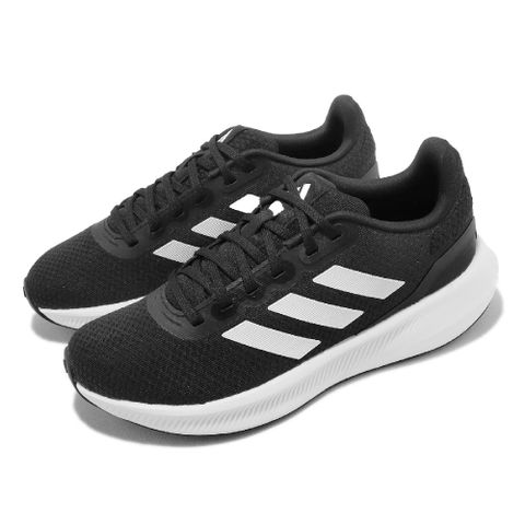 ADIDAS 愛迪達 adidas 愛迪達 慢跑鞋 Runfalcon 3.0 W 女鞋 黑 白 路跑 緩震 入門款 運動鞋  HP7556