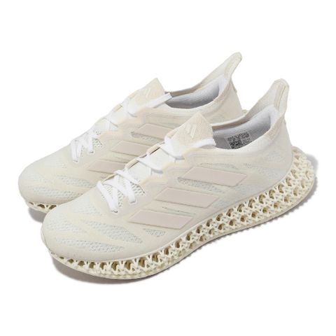 ADIDAS 愛迪達 adidas 愛迪達 慢跑鞋 4DFWD 3 W 女鞋 米白 馬牌輪胎底 路跑 運動鞋 ID0849