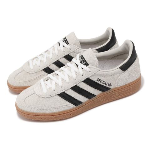 adidas 愛迪達 休閒鞋 Handball Spezial W 女鞋 白 黑 麂皮 復古 膠底 IF6562