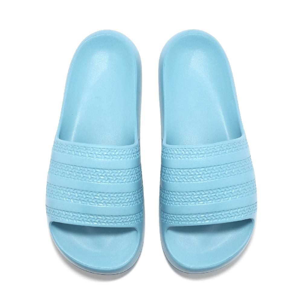 adidas 愛迪達 拖鞋 Adilette Ayoon W 女鞋 藍 一體式 厚底 涼拖鞋 IE5623