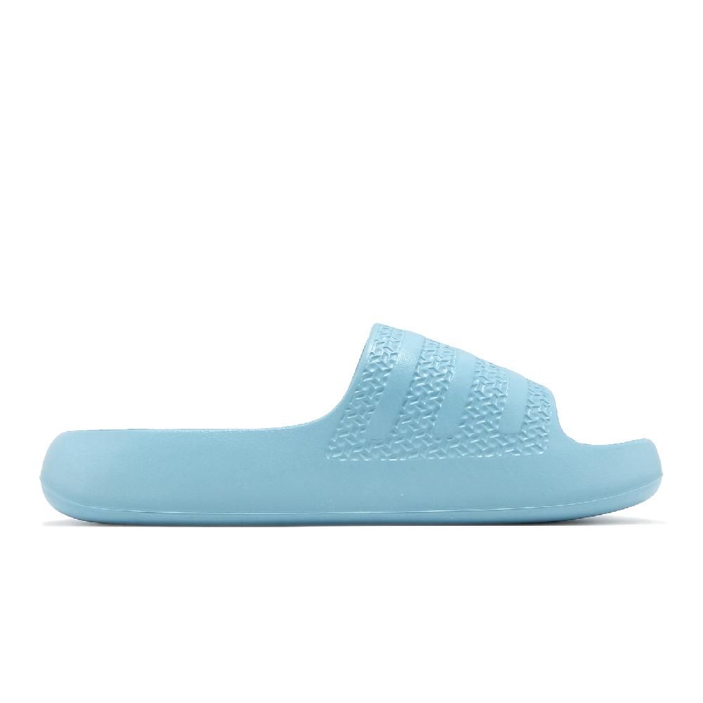 adidas 愛迪達 拖鞋 Adilette Ayoon W 女鞋 藍 一體式 厚底 涼拖鞋 IE5623