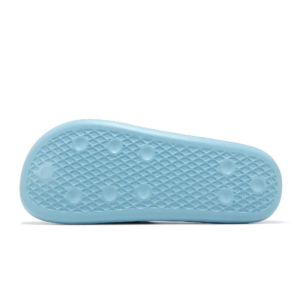 adidas 愛迪達 拖鞋 Adilette Ayoon W 女鞋 藍 一體式 厚底 涼拖鞋 IE5623