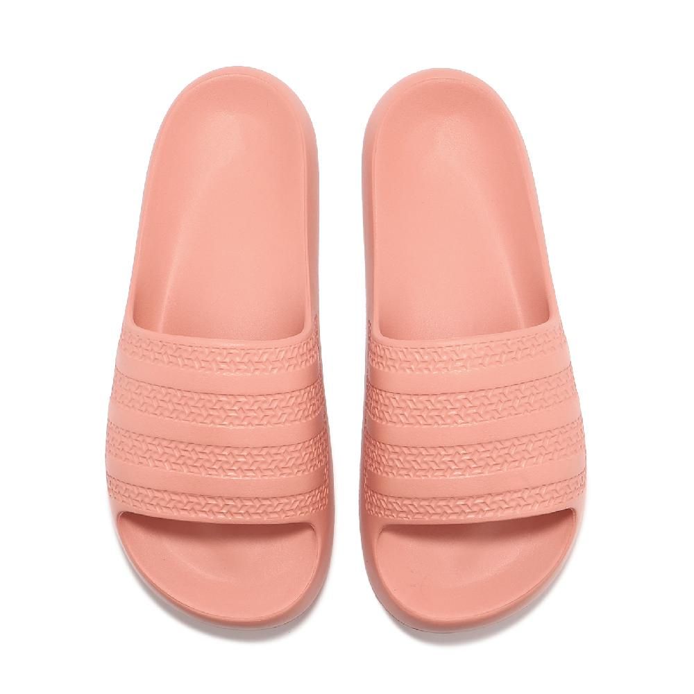 ADIDAS 愛迪達 adidas 愛迪達 拖鞋 Adilette Ayoon W 女鞋 橘 一體式 厚底 涼拖鞋 IE5622