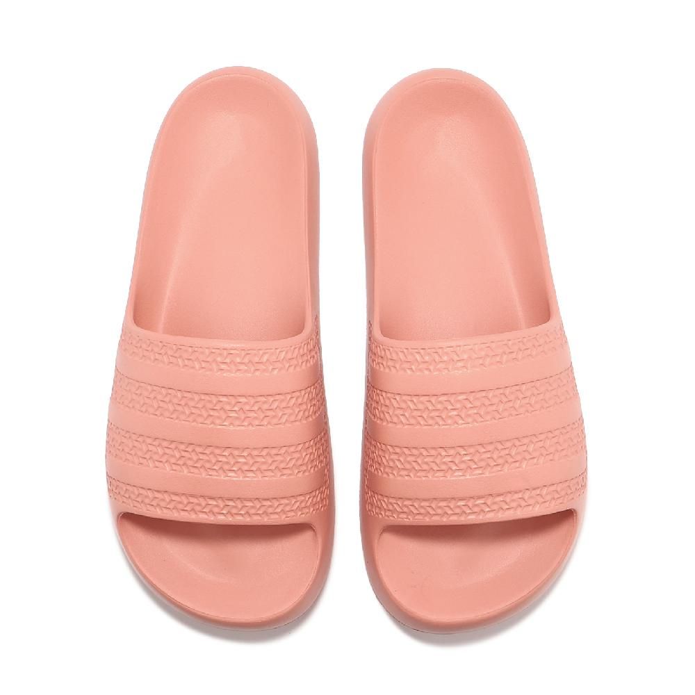 adidas 愛迪達 拖鞋 Adilette Ayoon W 女鞋 橘 一體式 厚底 涼拖鞋 IE5622