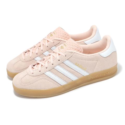 ADIDAS 愛迪達 adidas 愛迪達 休閒鞋 Gazelle Indoor W 女鞋 粉紅 淡粉 麂皮 膠底 復古 德訓鞋 IH5484