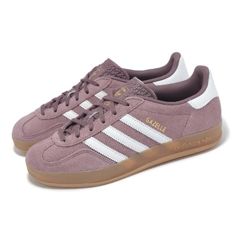 ADIDAS 愛迪達 adidas 愛迪達 休閒鞋 Gazelle Indoor W 女鞋 藕紫 復古 麂皮 德訓鞋 膠底 IH5483